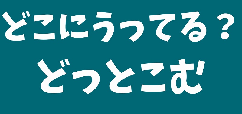 どこに売ってる？どっどこむ